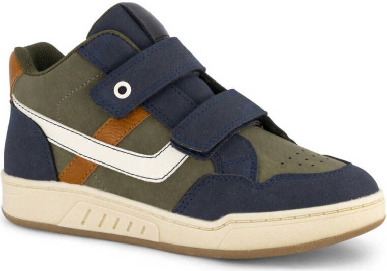 Vty sneakers khaki blauw