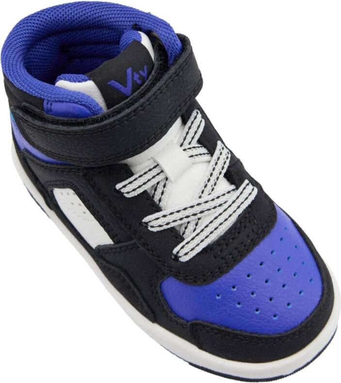 Vty sneakers zwart blauw