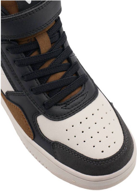 Vty sneakers zwart bruin