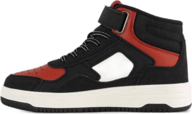 Vty sneakers zwart rood