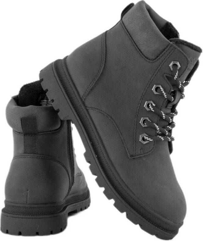 Vty veterboots zwart