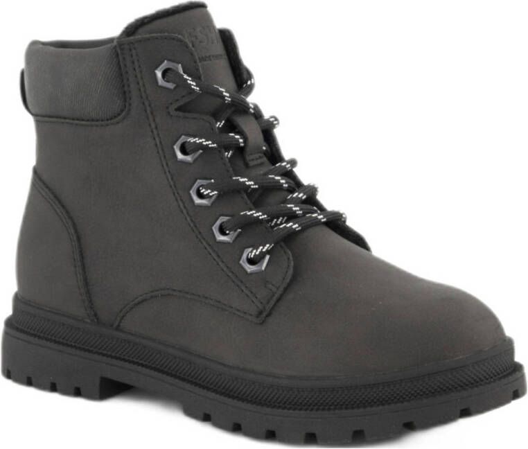 Vty veterboots zwart