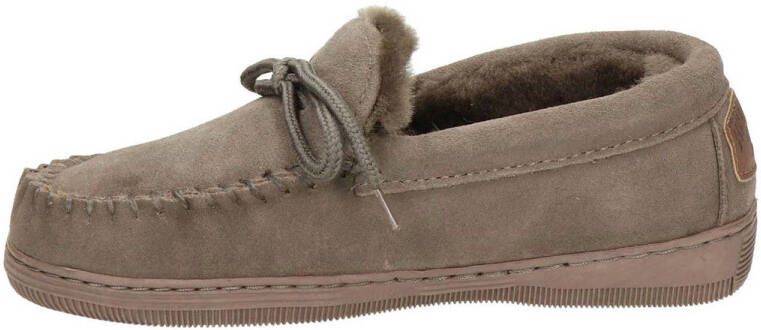 Warmbat Australia Koala suède pantoffels bruin