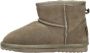 Warmbat Australia Wallaby gevoerde suède enkelboots kaki Groen Suede 32 - Thumbnail 4