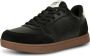 Woden Klassieke Leren Sneaker met Materialen Black Dames - Thumbnail 5