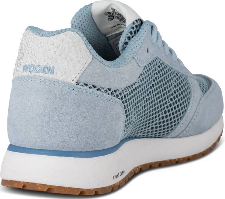 Woden Ronja icon sneakers lichtblauw