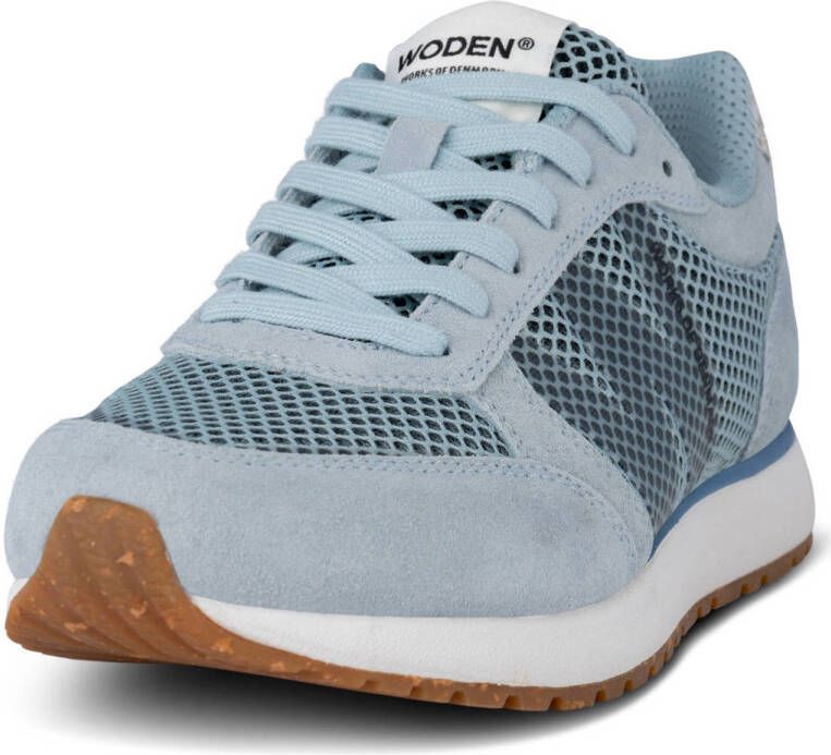 Woden Ronja icon sneakers lichtblauw