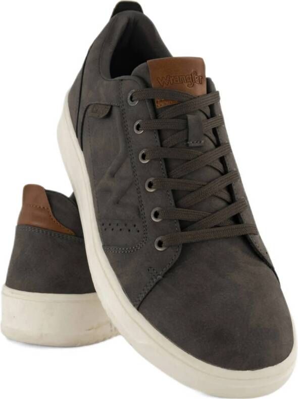 Wrangler sneakers bruin