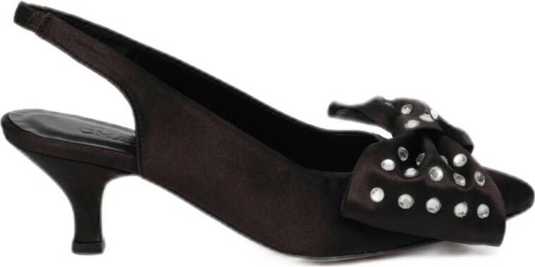 Fabienne Chapot Elegante Kitten Heel Black Dames