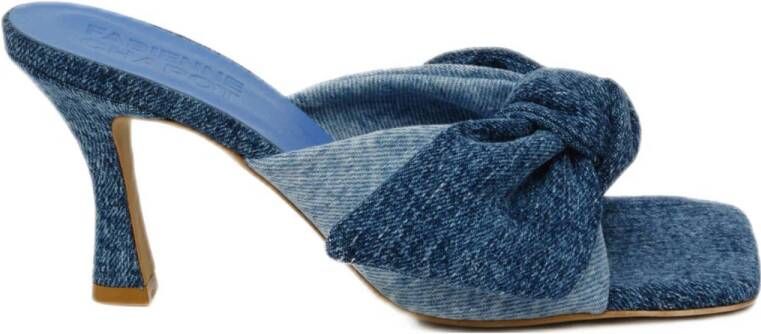 Fabienne Chapot Asha Mule Stijlvolle en Comfortabele Instappers Blue Dames