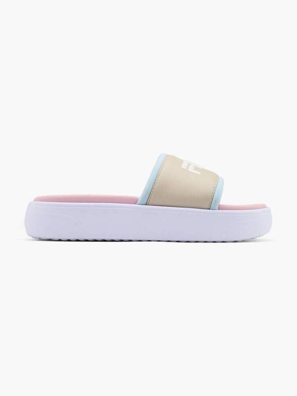 Fila badslippers beige roze