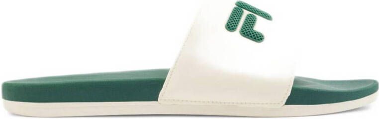 Fila badslippers groen wit