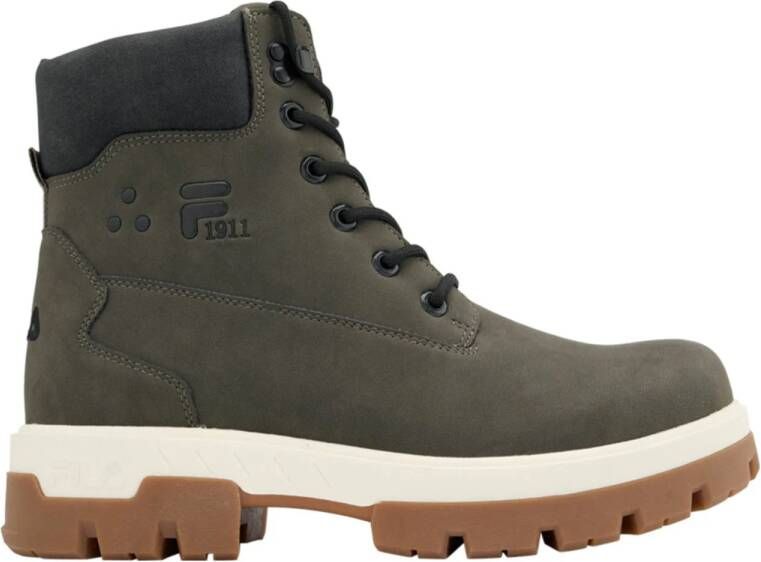 Fila chunky veterboots groen