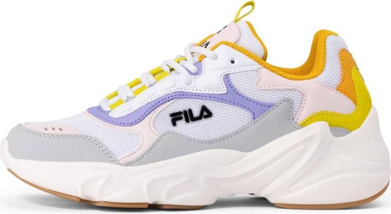 Fila Collene sneakers wit lila geel