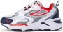 Fila CR-CW02 Ray Tracer sneakers wit grijs rood - Thumbnail 1