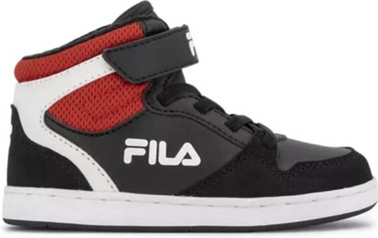 Fila gevoerde sneakers zwart rood