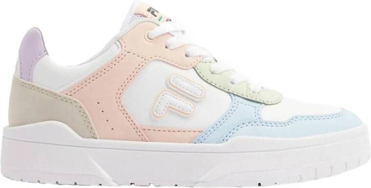 Fila sneakers wit pastel