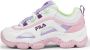 Fila Strada Dreamster sneakers wit lichtroze lila Jongens Meisjes Imitatieleer 32 - Thumbnail 1