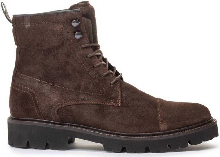 Floris van bommel De Ribber 02.01 Dark Brown G+ Wijdte Boots