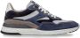 Floris van Floris van Bommel van Floris van Bommel Sneakers Heren Lage sneakers Herenschoenen Suède SFM-10170 Blauw - Thumbnail 2