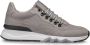 Floris van Floris van Bommel van Floris van Bommel Sneakers Heren Lage sneakers Herenschoenen Leer SFM-10135 Grijs - Thumbnail 2