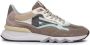 FLORIS VAN BOMMEL Lage Sneakers Heren Sfm-10136 De Zager Maat: 47 Materiaal: Leer Kleur: Taupe - Thumbnail 1