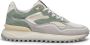 FLORIS VAN BOMMEL Lage Sneakers Heren Sfm-10159 Maat: 48⅔ Materiaal: Leer Kleur: Groen - Thumbnail 1