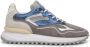 FLORIS VAN BOMMEL Lage Sneakers Heren Sfm-10206 Maat: 46 Materiaal: Suède Kleur: Blauw - Thumbnail 1