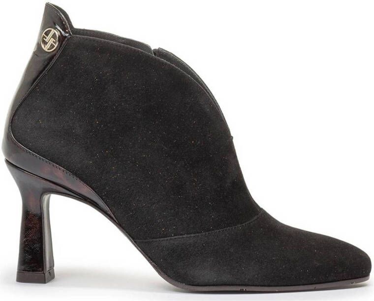 Floris van Bommel Stijlvolle Enkellaars Sfw-50070 Black Dames