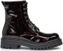 Floris van Bommel Wonki 04.17 lakleren veterboots donkerbruin - Thumbnail 1