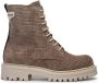 Floris van Bommel Wonki 04.23 suède veterboots taupe - Thumbnail 1