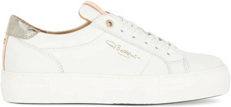 FRED DE LA BRETONIERE Lage Sneakers Dames Storm Luca Maat: 37 Materiaal: Leer Kleur: Wit