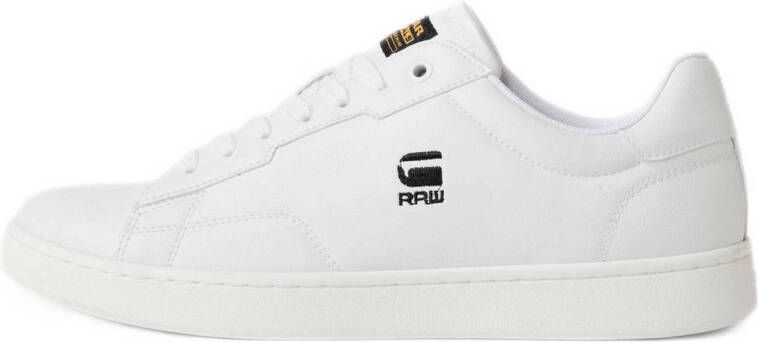 G-Star RAW Cadet Lea M leren sneakers wit