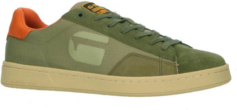 G-Star Stijlvolle zomer sneaker in groen en oranje Multicolor Heren