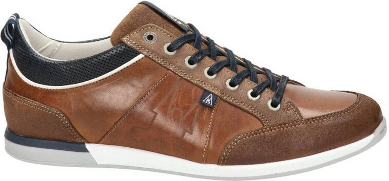 Gaastra Bayline leren sneakers cognac