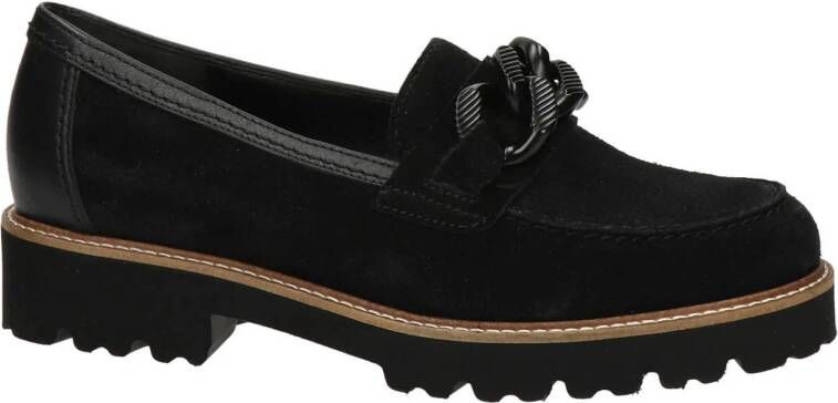 Gabor 240.3 Loafers Instappers Dames Zwart