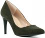 Giulia Dames Pumps in Imitatie suede (Groen) - Thumbnail 1