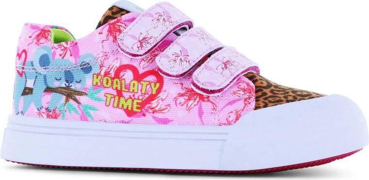 Go Banana's sneakers roze Meisjes Textiel All over print 33