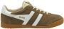 Gola Elan suède sneakers beige wit - Thumbnail 1