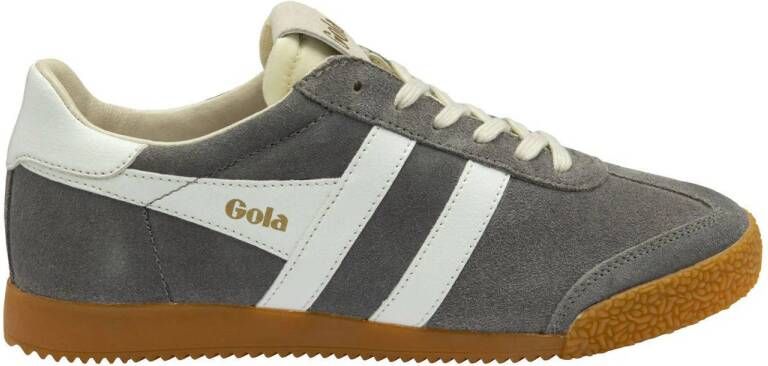 Gola Elan suède sneakers grijs wit