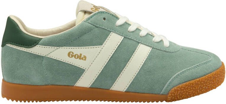 Gola Elan suède sneakers lichtgroen