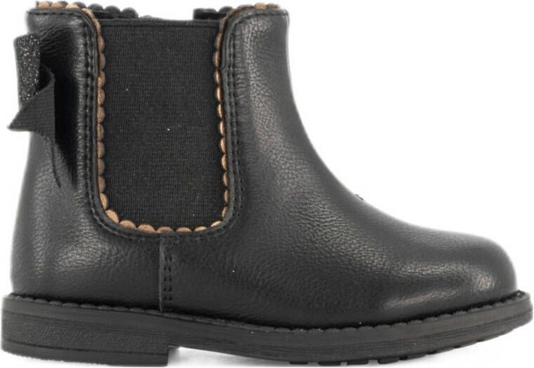 Graceland Zwarte chelsea boot strik