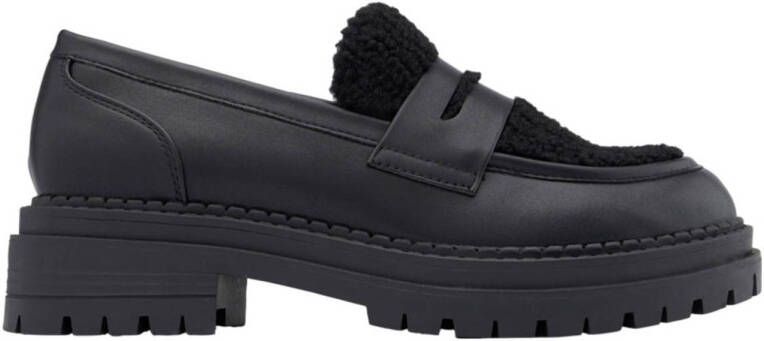 Graceland chunky loafers zwart