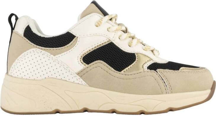 Graceland chunky sneakers beige zwart