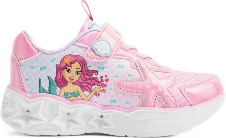 Graceland Roze sneaker met lichtjes Zeemeermin