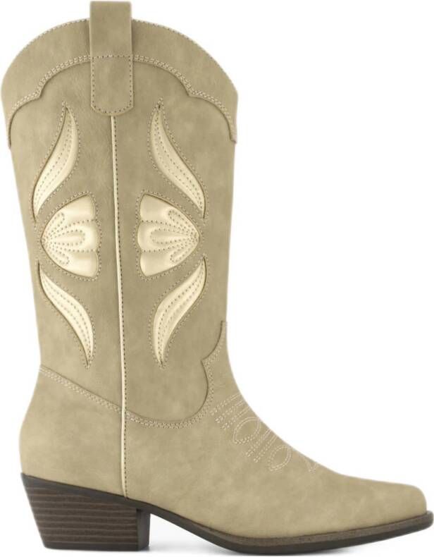 Graceland cowboylaarzen beige