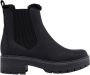 Graceland gevoerde chelsea boots zwart - Thumbnail 1