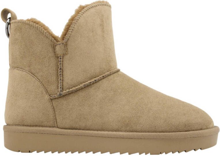 Graceland gevoerde enkelboots beige