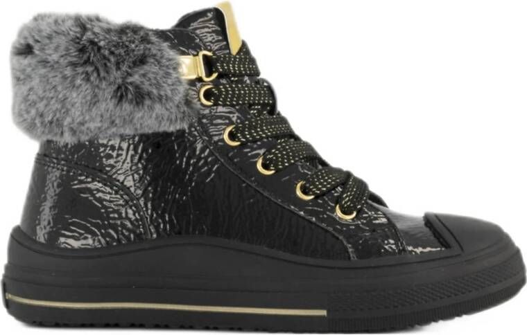 Graceland Zwarte hoge sneaker