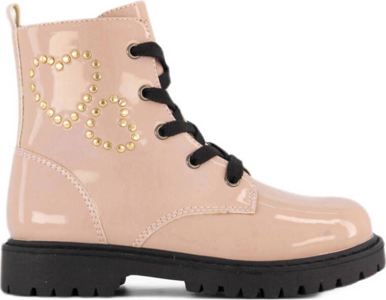 Graceland lak veterboots roze